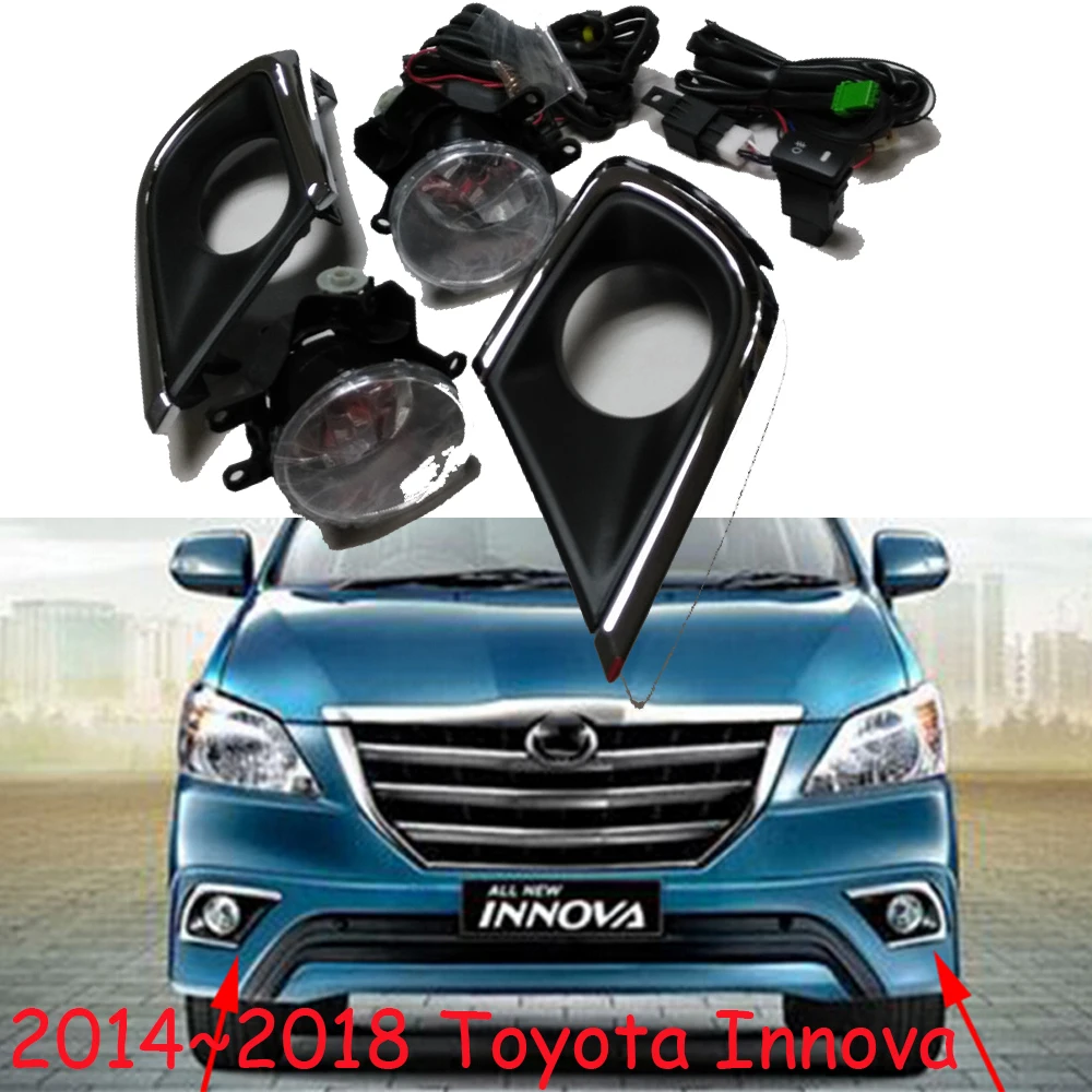2014~2018 Innova fog light Free ship!halogen 4300k headlight vios corolla camry Hiace tundra sienna yarisInnova day lamp | Автомобили и