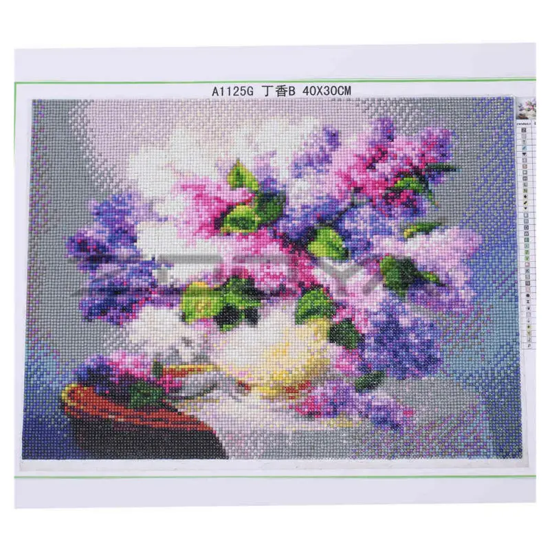 

ZOOYA Diamond Painting Full Drill Square Diamond Embroidery Cross Stitch Bloom DIY Whole Resin Pictures Rhinestone Pasted SF005