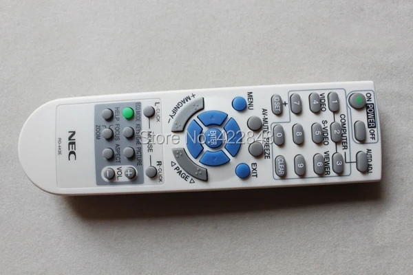 

RD-448E RD-443E проектор с дистанционным управлением NP1200 VE282X VE280 V260X + V300X + V260 LT180 + LT280 LT380 M230 RD-450C M260XC для NEC