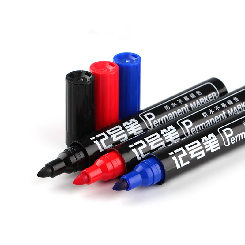 

Deli Waterproof Oily Ink Fast Dry Permanent Glass CD Mark Pen Markers DIY Painting School Office Supplies Stationery 3 Colors
