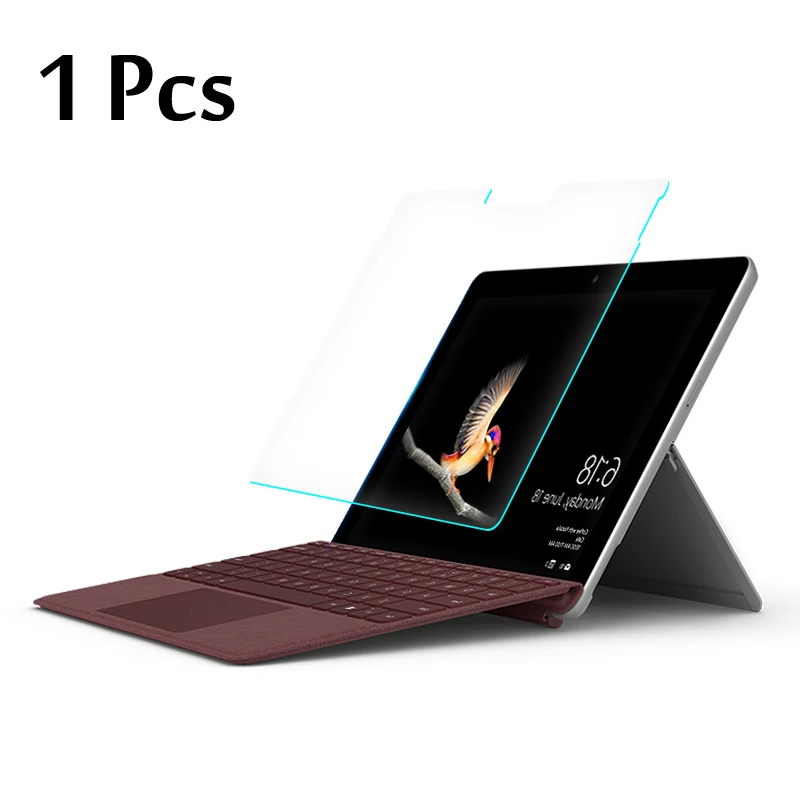 1 Pcs 9 H HD мембрана из закаленного стекла для microsoft Surface Go 1" Защитная пленка для поверхности go laptop 10,1" Чехол - Цвет: 1 Pcs