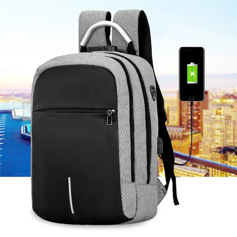 Спортивная сумка На открытом воздухе USB зарядка Кемпинг Пеший Туризм замок