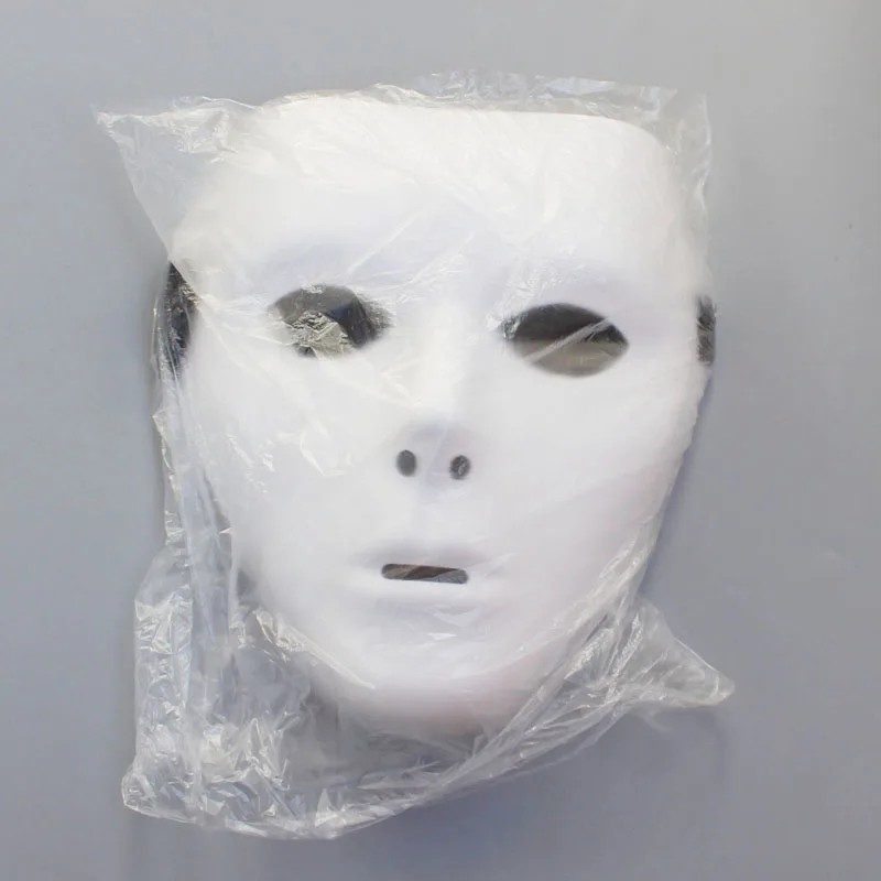10 шт./лот маска на Хэллоуин танцевальные белые маски Jabbawockeez из ПВХ для маскарада