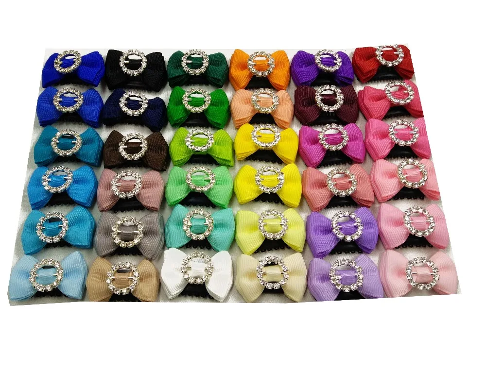 Фото животных банты для кошек с зажимами аксессуары собак 50 шт. |