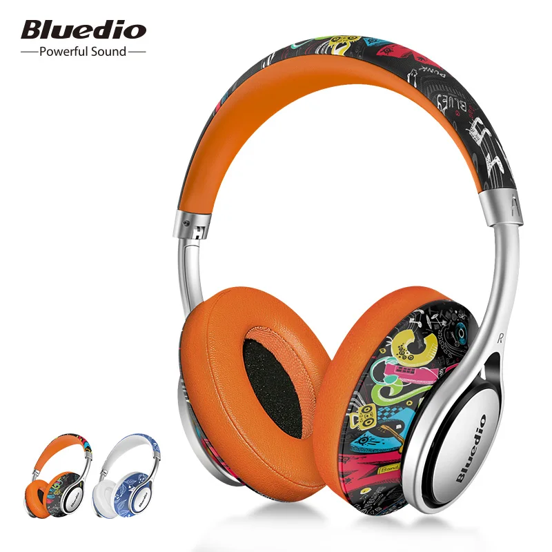Bluedio A2 складные наушники bluetooth BT4.2 стерео гарнитура беспроводные для