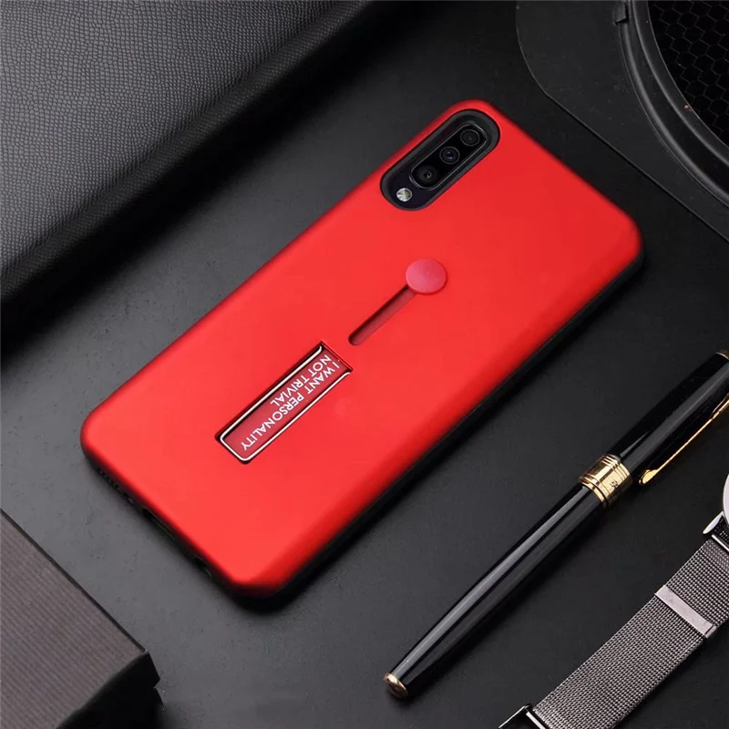 Matte Protective Case For Xiaomi Redmi 7 Note7 Note Pro Fashion Lanyard Stand Back Cover MI 9 SE Shockproof Armor Cases |