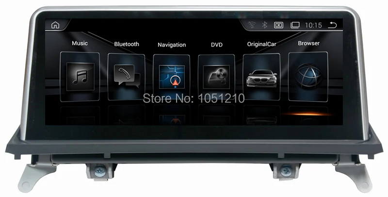 Ouchuangbo 10 25 дюймовый автомобильный стерео gps радио для E70 F15 F85 E71 F16 F86 до 2010 система CCC