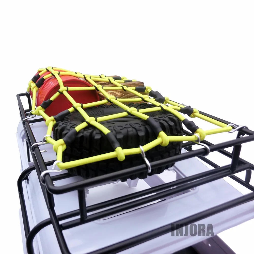 RC автомобиль аксессуары 6 цветов эластичная багажная сетка для 1/10 RC Гусеничный SCX10 90046 Tamiya по супер скидке CC01 D90 Traxxas TRX-4 TRX4