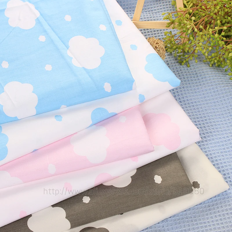 6 шт. разноцветная хлопковая ткань в виде облаков|fabric findings|fabric whitetextile markers |