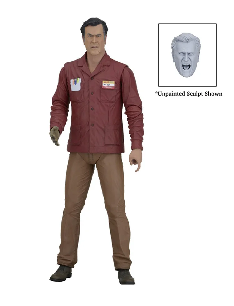 Мультипликационный персонаж из фильма игрушки NECA американская драма The Evil Dead Ash vs evil dead 7 дюймов подвижная фигурка модель