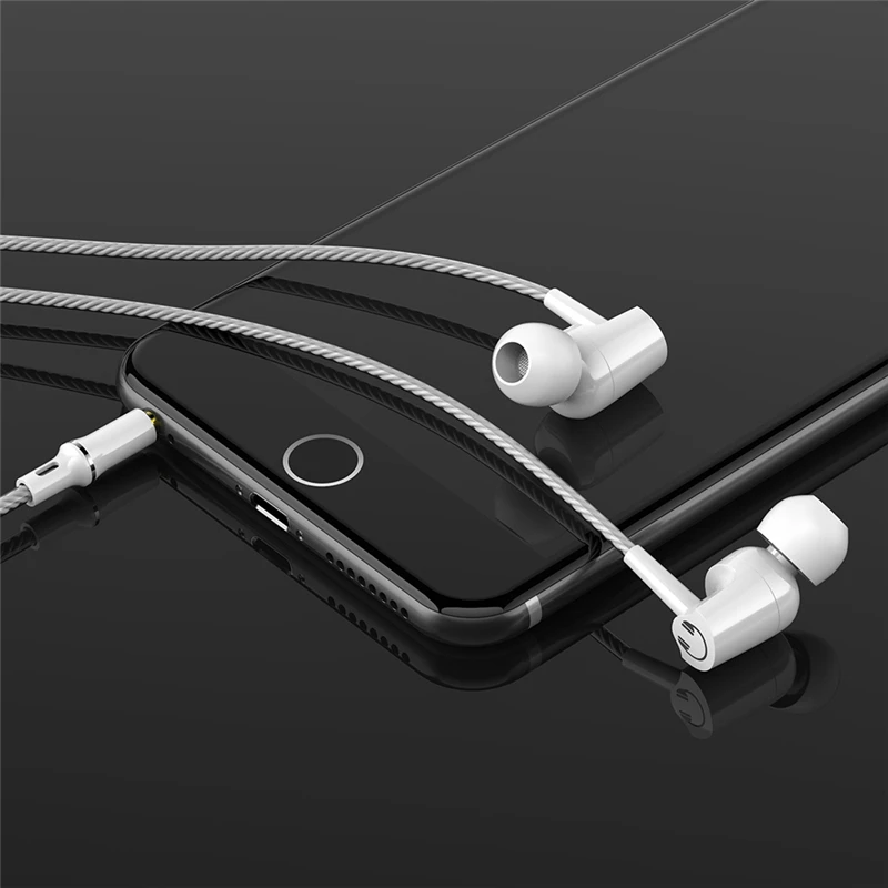 GSDUN Профессиональные бас стерео наушники в ухо гарнитура Hifi шумоподавление Headfone 3