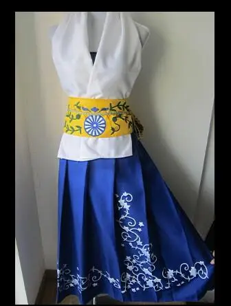 

Final Fantasy X 10 Yuna Cosplay Costume Custom Made
