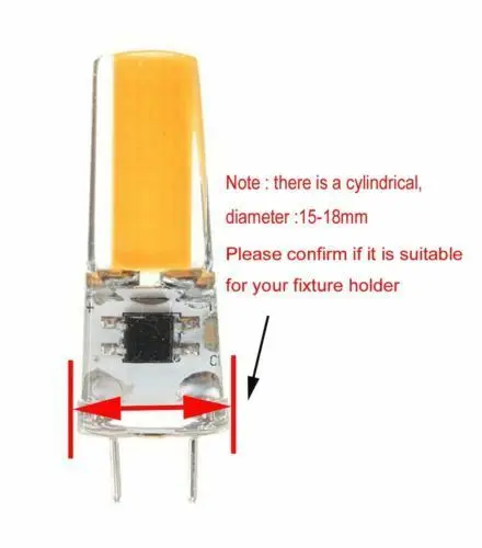 Светодиодная лампа G9 COB G4/G8/G9/E11/E12/E14/E17/BA15d 110/220 В 5 Вт с регулируемой яркостью