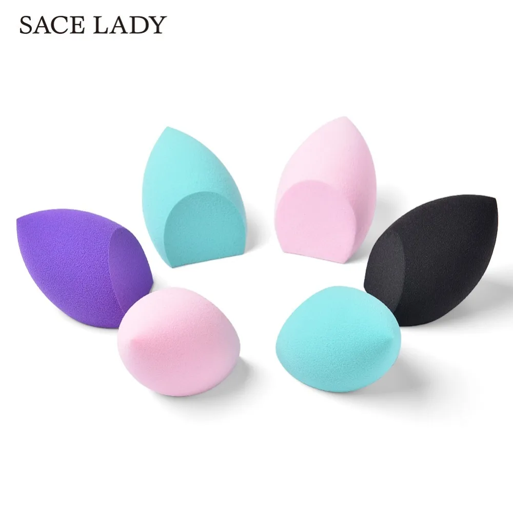 Спонж косметический Sace Lady для сухого и влажного использования профессиональная