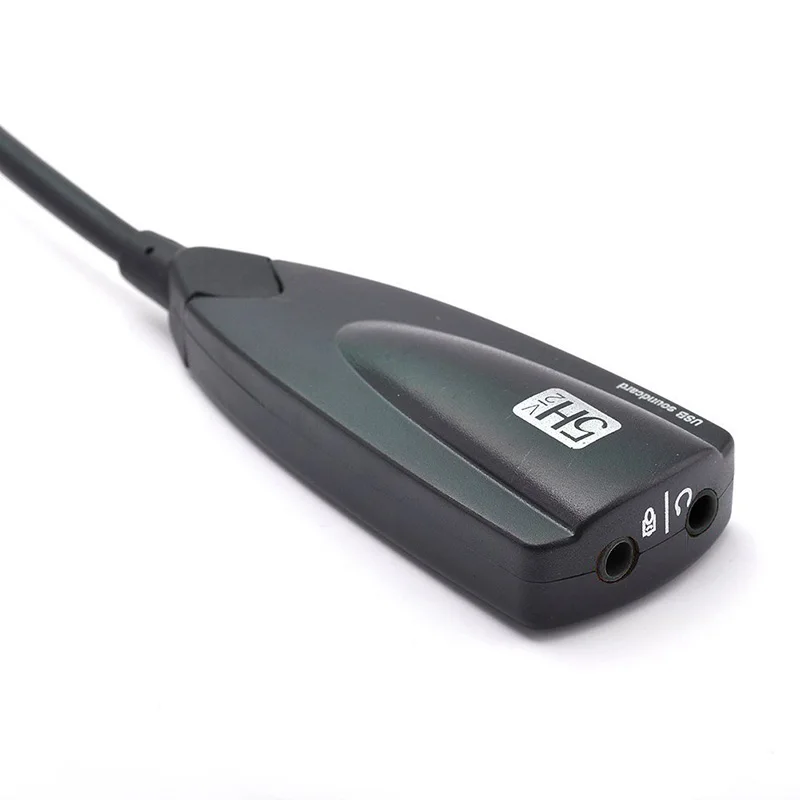 Высокое качество 5HV2 внешняя звуковая карта USB 7 1 канальный в 3D CH виртуальный канал