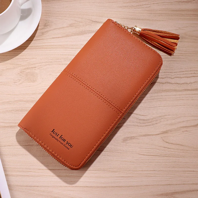 Модный женский клатч кошелек Женский Длинный из искусственной кожи сумочка