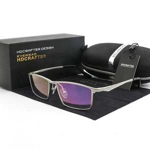 Оправа для очков HDCRAFTER, оптическая оправа с прозрачными линзами для мужчин и женщин, для чтения, для работы за компьютером, при близорукости