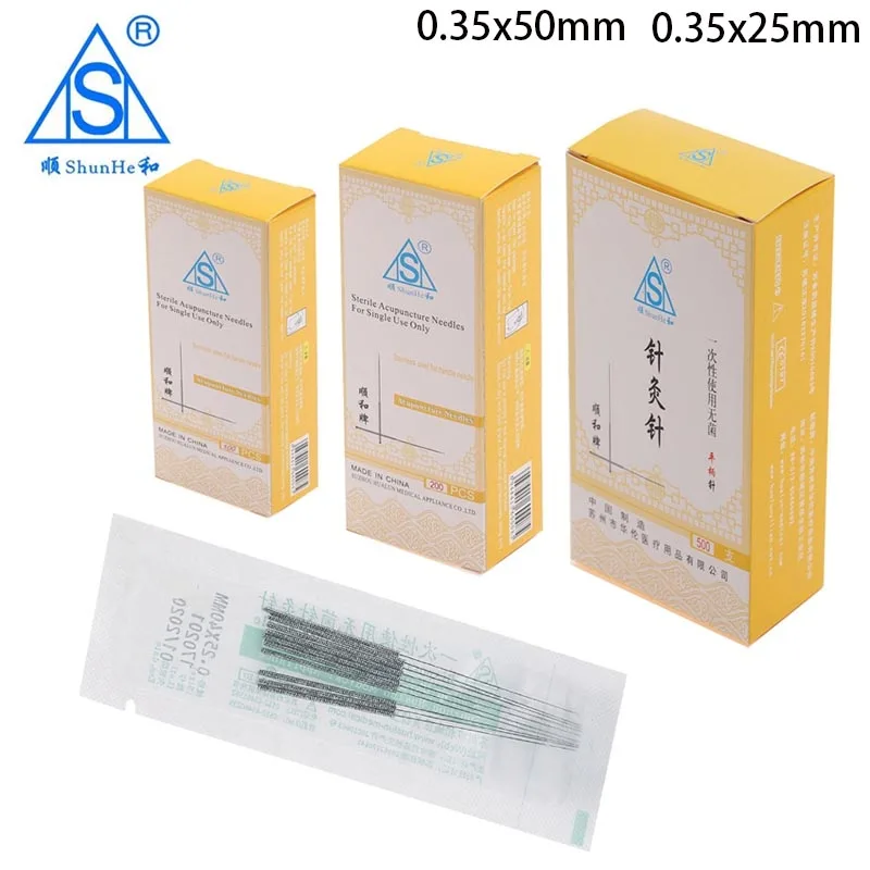 

Authentic 500pcs/Box Chinese Traditional Acupuncture Needles Disposable Sterile Acupoint Therapy beauty Acupuntura Asepsis