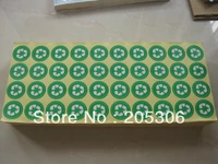 10000pcslot 25mm RECYCLEEnvironmental protectiongreenSelf adhesive stickerItem NoGU15