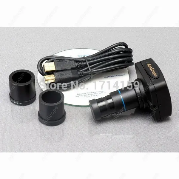 Ветеринарный AmScope Supply 40X 2000X биологический композитный светодиодный микроскоп +
