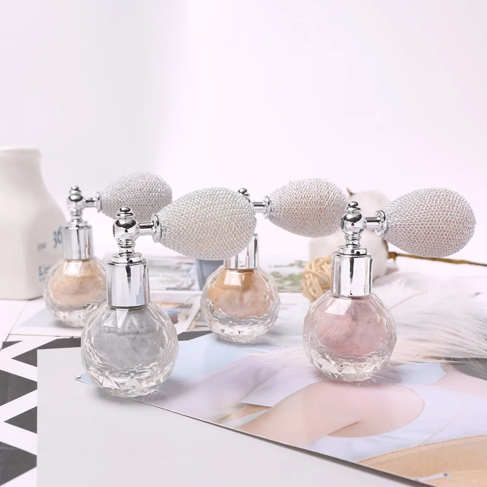 Diamond Air Bag Powder Face Highlighter Powder Fragrance Powder Fantasy High Light Glitter poudre visage