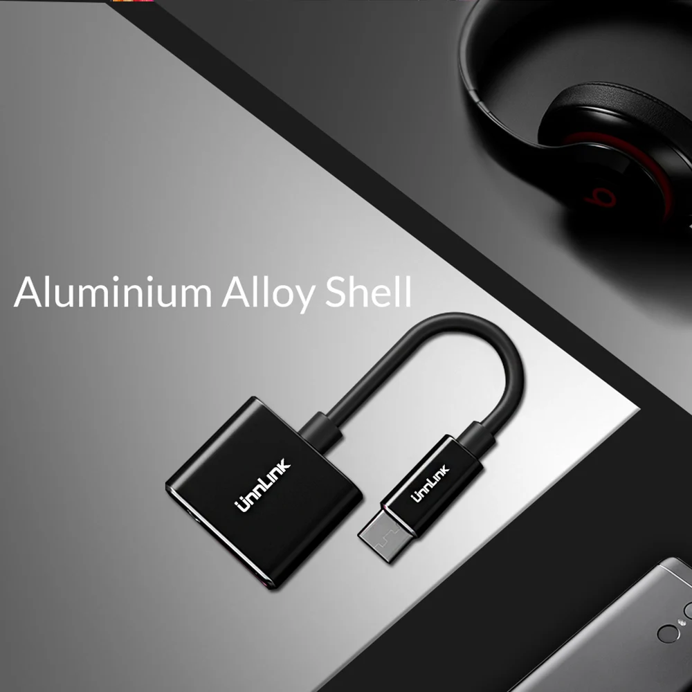 Unnlink USB Type C аудио адаптер для зарядки 2 в 1 папа мама 3 5 мм разъем наушников +