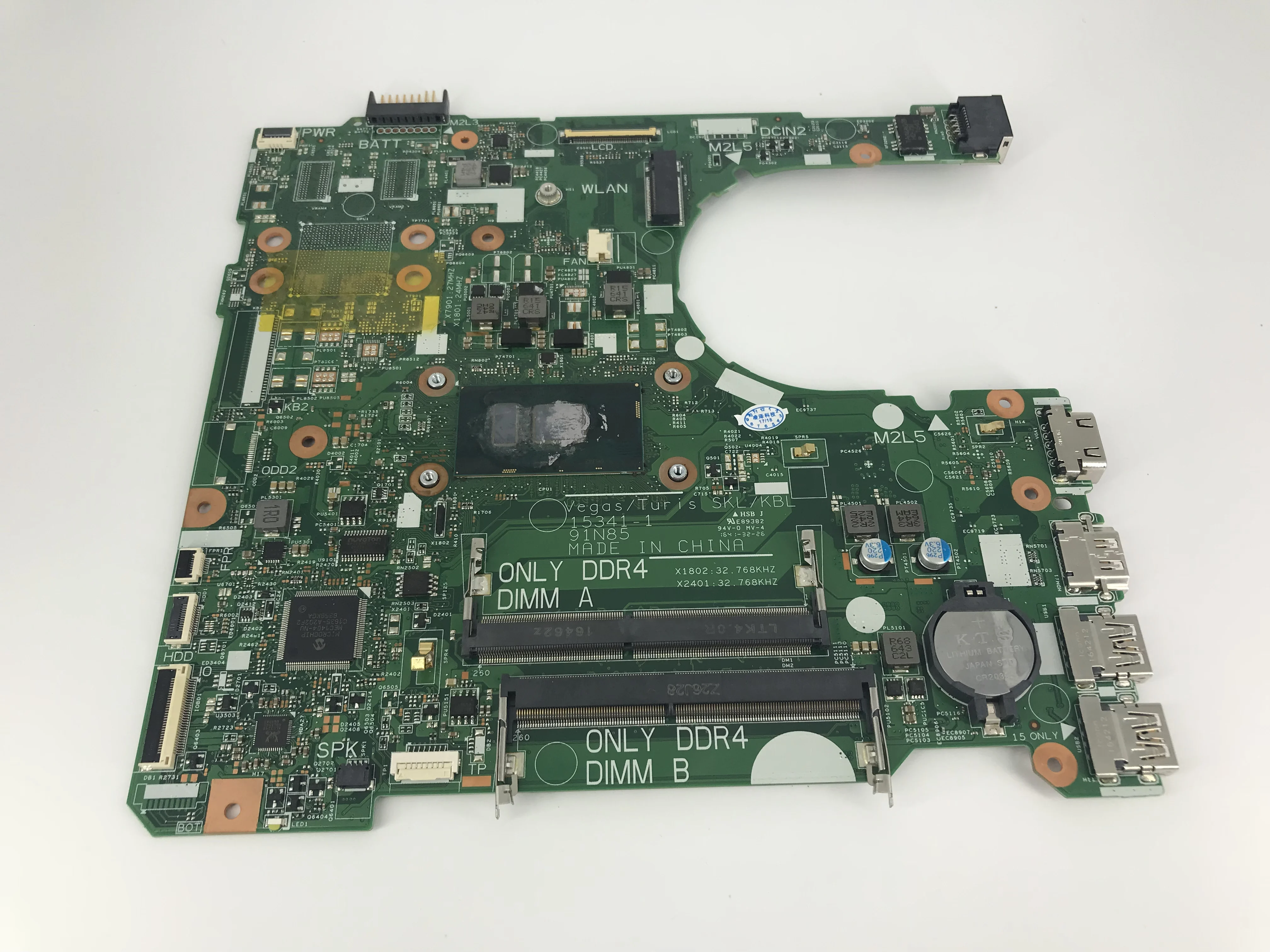 17841 1 Материнская плата для ноутбука Dell Vostro 15 3567 3468 3467 Inspiron 3576 3568 тест оригинальная