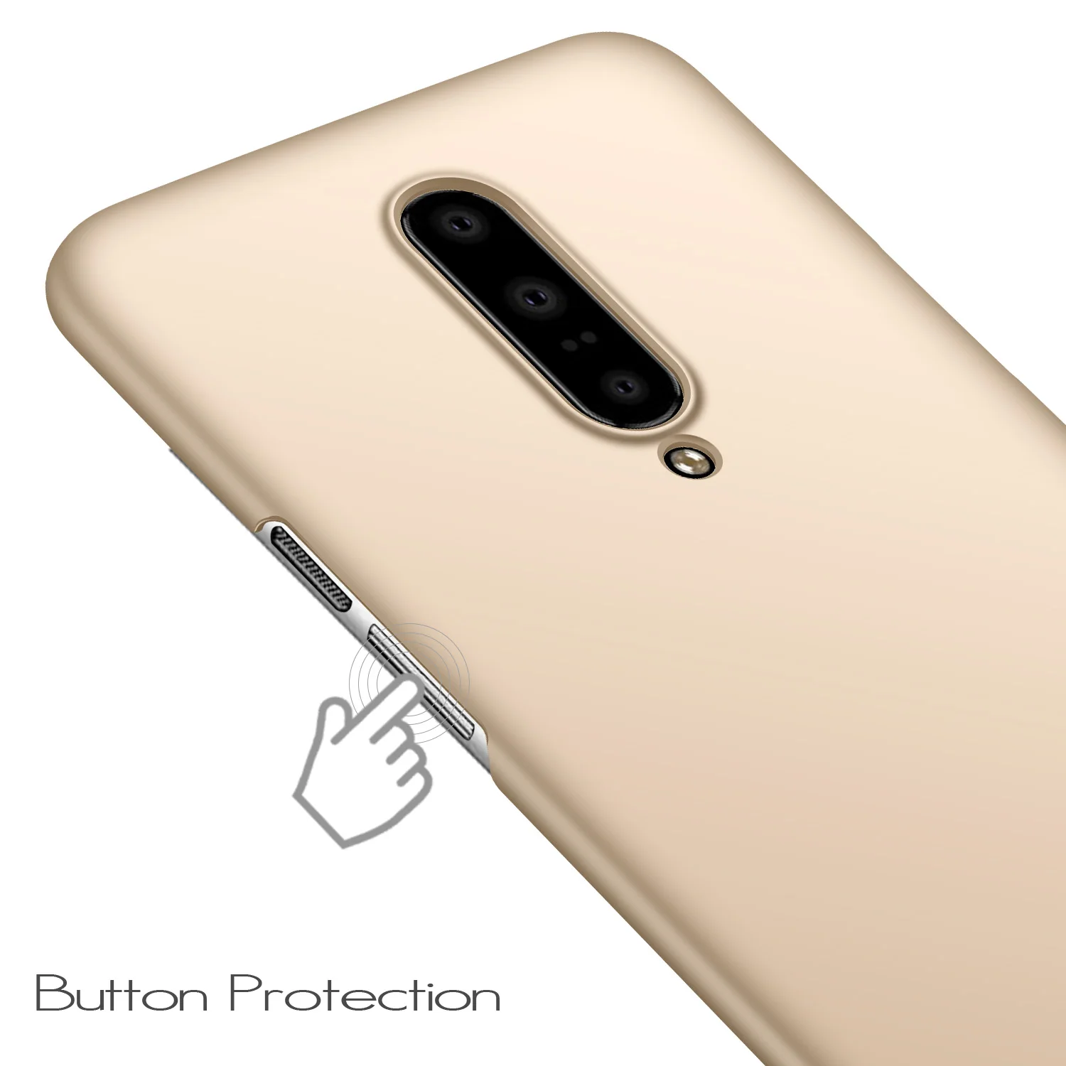 Для OnePlus 7 Pro чехол роскошный высококачественный Жесткий ПК Тонкий матовый защитный чехол на заднюю панель для one plus 7pro 1+ 7 pro