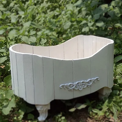Bathtub 1 Белая корзина для ванной для фотосессии новорожденных детей реквизит для детской фотосессии желтая утка реквизит для детской фотосессии аксессуары для фотосессии - Цвет: Bathtub 1