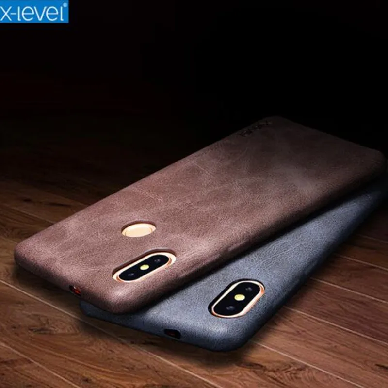 Чехол для телефона Redmi note 5 X-Level из искусственной кожи винтажный ультратонкий