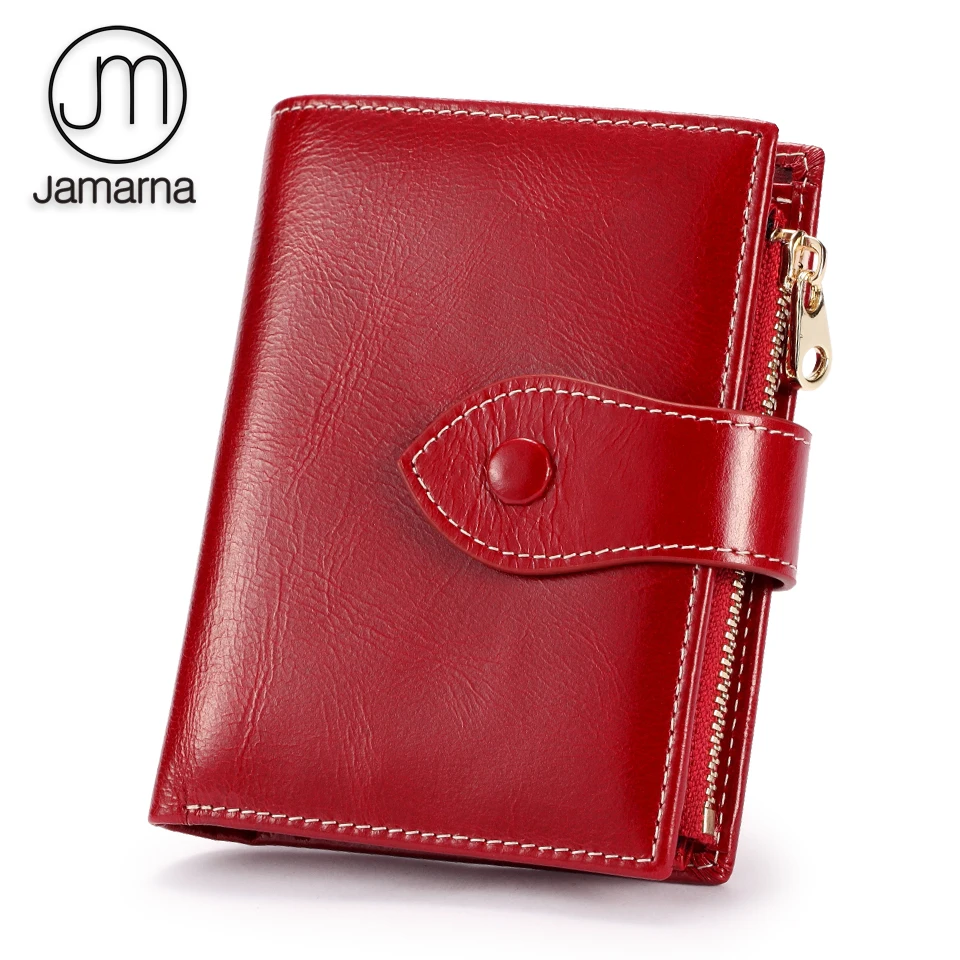 Кошелек jamarna Женские кошельки из мягкой натуральной кожи держатель для карт
