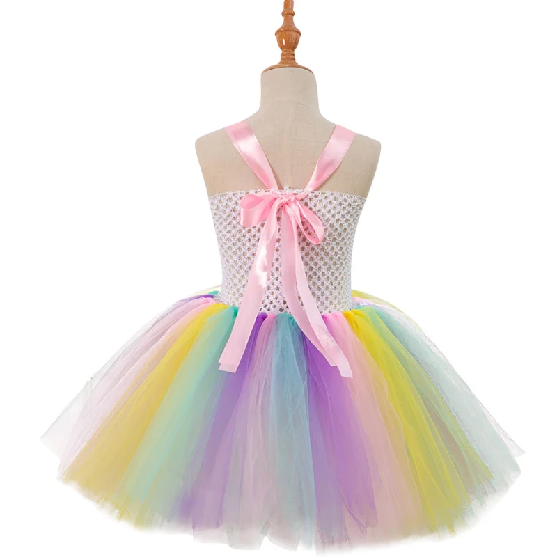 Kids Dresses For Girls Summer Wedding Dress Unicorn Party Costumes 2 3 4 5 6 7 8 9 10 Years | Детская одежда и обувь