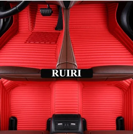Полный комплект автомобильных ковриков на заказ + один коврик для багажника Toyota