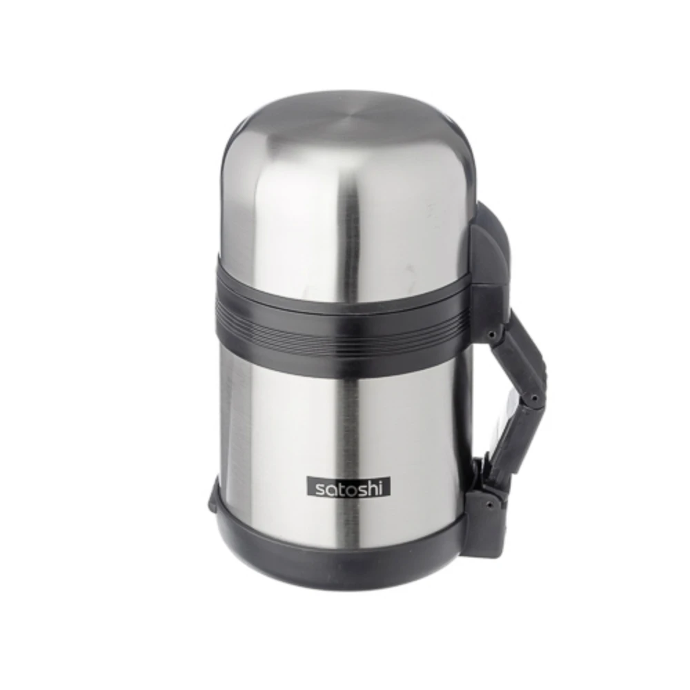 ТЕРМОС вакуумный из нержавеющей стали с широким горлом SATOSHI 600 мл.|thermos quality|quality