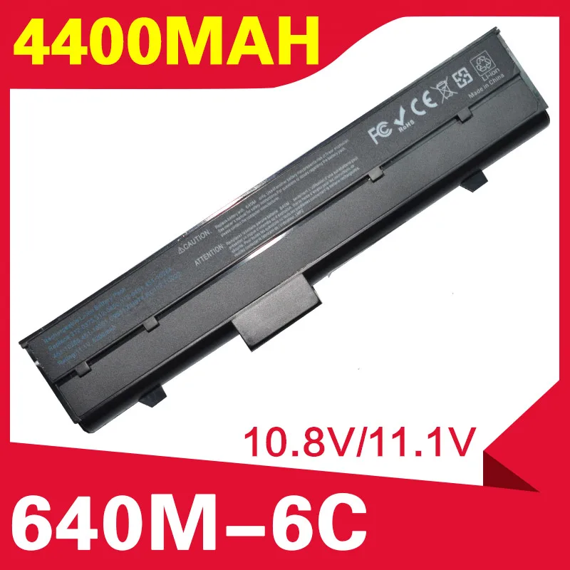 ApexWay 4400mAh аккумулятор для ноутбука Dell Inspiron 630m 640m E1405 XPS M140 312 0451 451 10284 RC107 Y9943|battery for