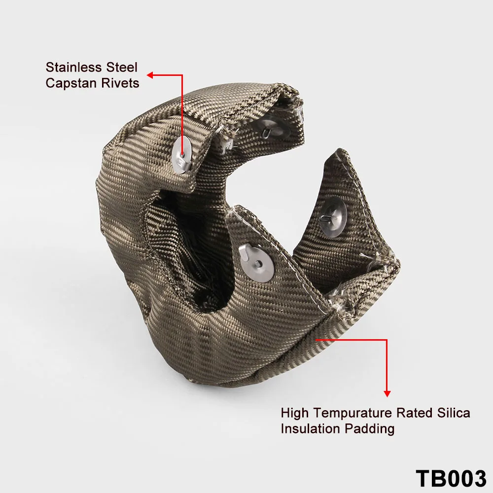 Титан Турбо тепловой защиты T3 turbo Одеяло подходит для универсальная турбина