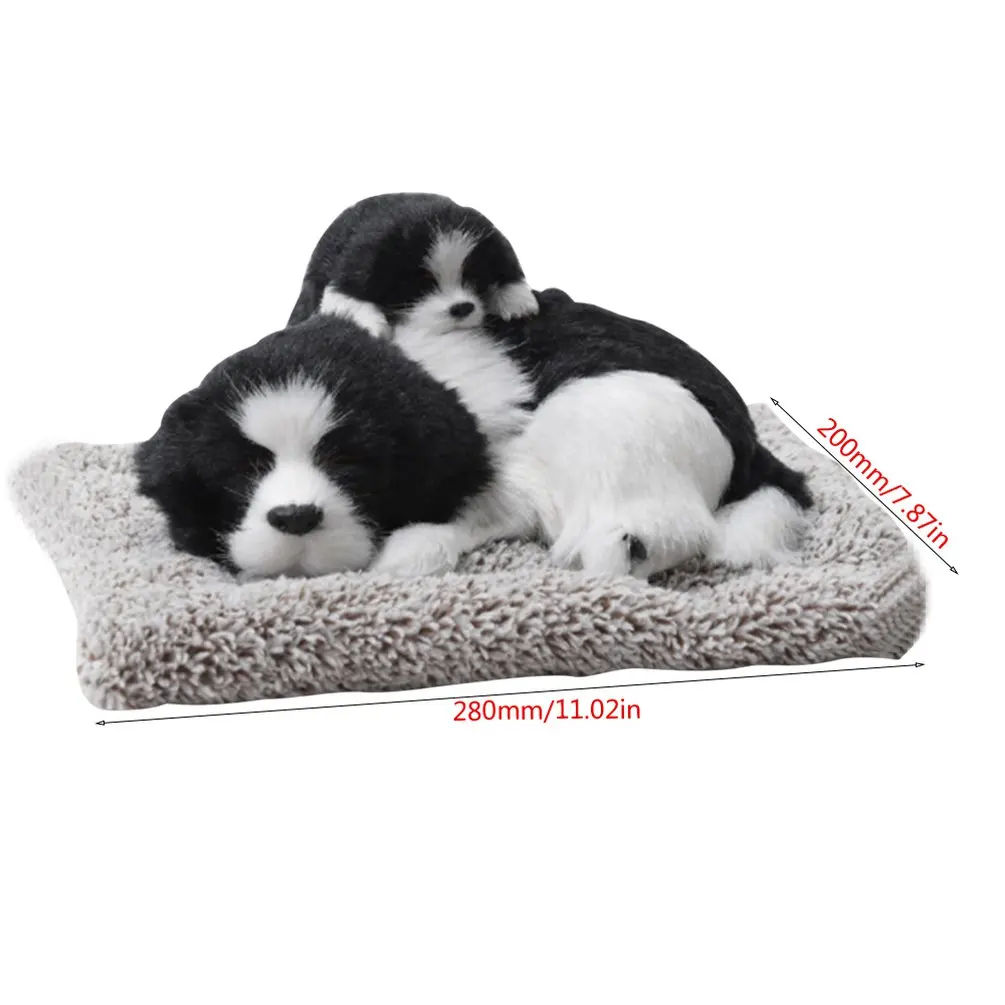 Border Collie 28x20 Украшение для автомобиля, креативное моделирование, собака, активированный уголь, автомобильная посылка на древесном угле, бамбуковый уголь, плюшевая игрушка, товары для интерьера - Название цвета: Border Collie 28x20