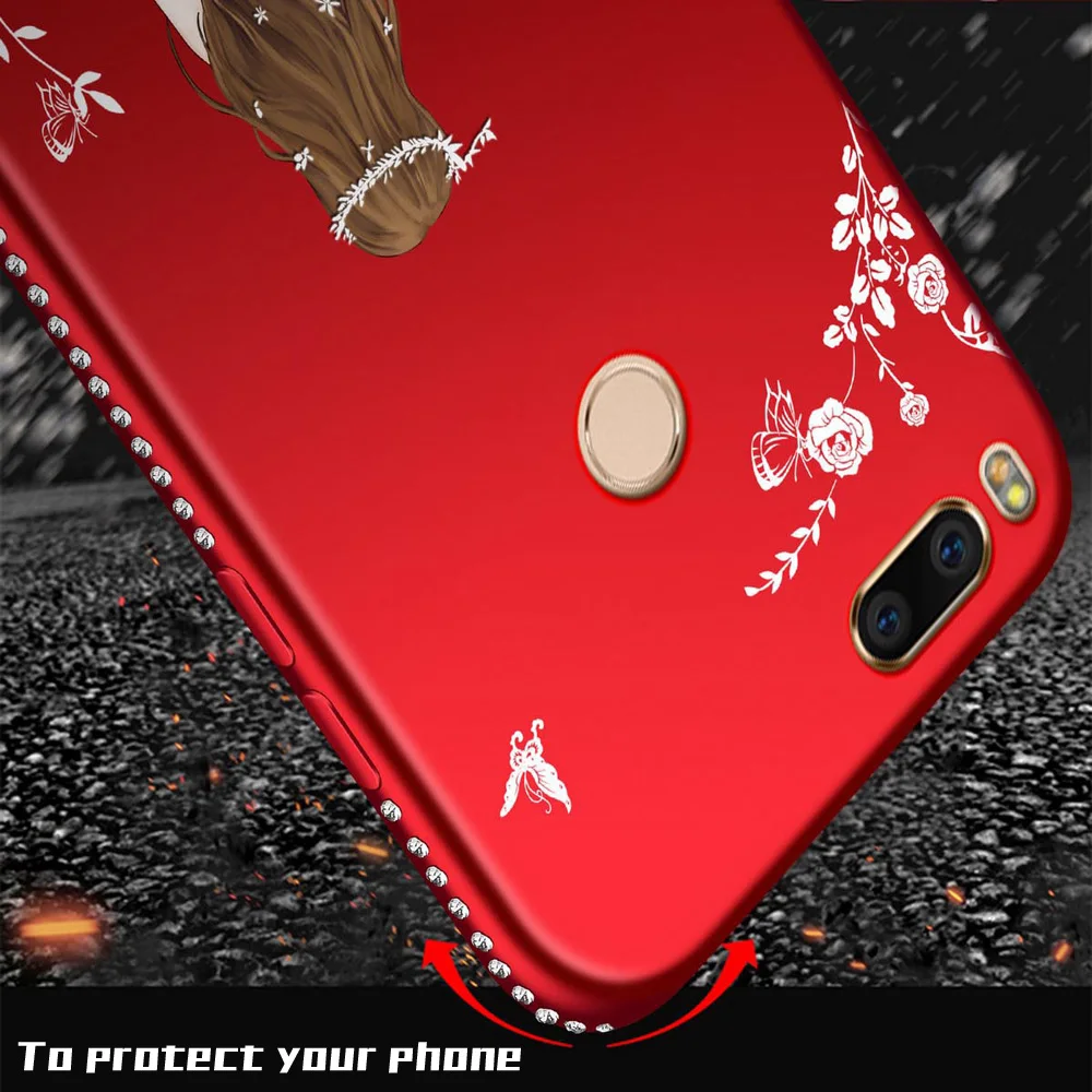Для Xiaomi mi A1 ТПУ чехол 3D роспись богиня горный хрусталь Мягкий силиконовый для 5X