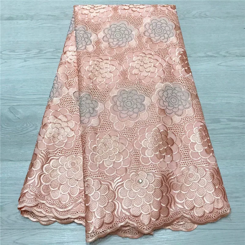 African Tulle Lace Fabric 2019 High Quality Nigerian for Big Red Embroidery Swiss Voile in Switzerland j82-65 | Дом и сад