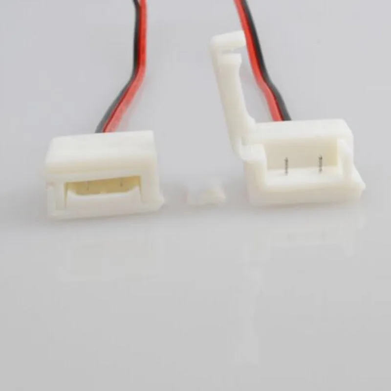 2PIN 4Pin светодиодные соединительные Зажимы 5 шт. для 8 мм 10 ширина печатной платы