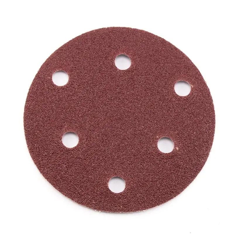 Шлифовальный диск шлифовальный для песочной бумаги 20 шт./компл. 125 мм 6 отверстий