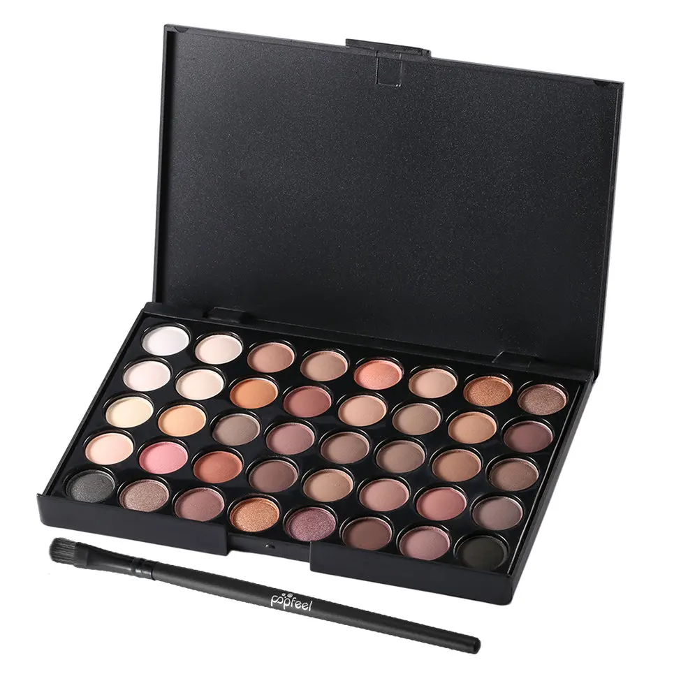40 colors Matte Eye shadow Pallete Make Up Earth Palette EyeShadow Makeup Glitter Waterproof Lasting Easy to Wear |