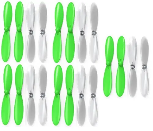 EBOYU (TM) 80 шт Hubsan X4 H107C H107L H107D пропеллеры лопасти наборы реквизита пропеллер набор RC