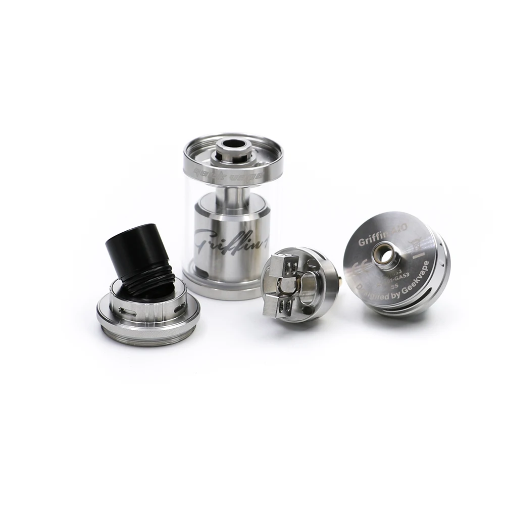 Оригинальный GeekVape Гриффин AIO 25 мм RTA танк 5 мл ёмкость ввиду распылителя с топ и