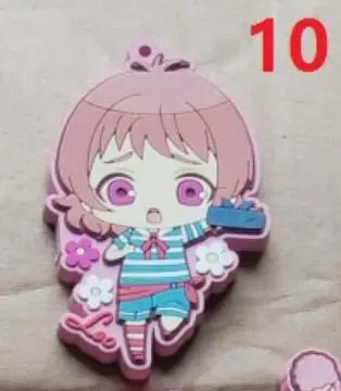 Pripara/довольно рай аниме брелок Manaka laala/минами Мирей/Ходзе SOPHY/Dorothy Запад/каучуковый ремешок /мобильный телефон прелести G693 - Цвет: 10