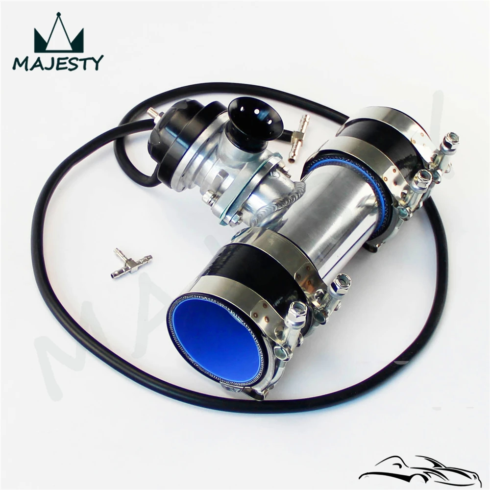Универсальный фланцевый шланг 30psi TS BOV turbo + 3 дюйма 76*150 мм 2 черных силиконовых