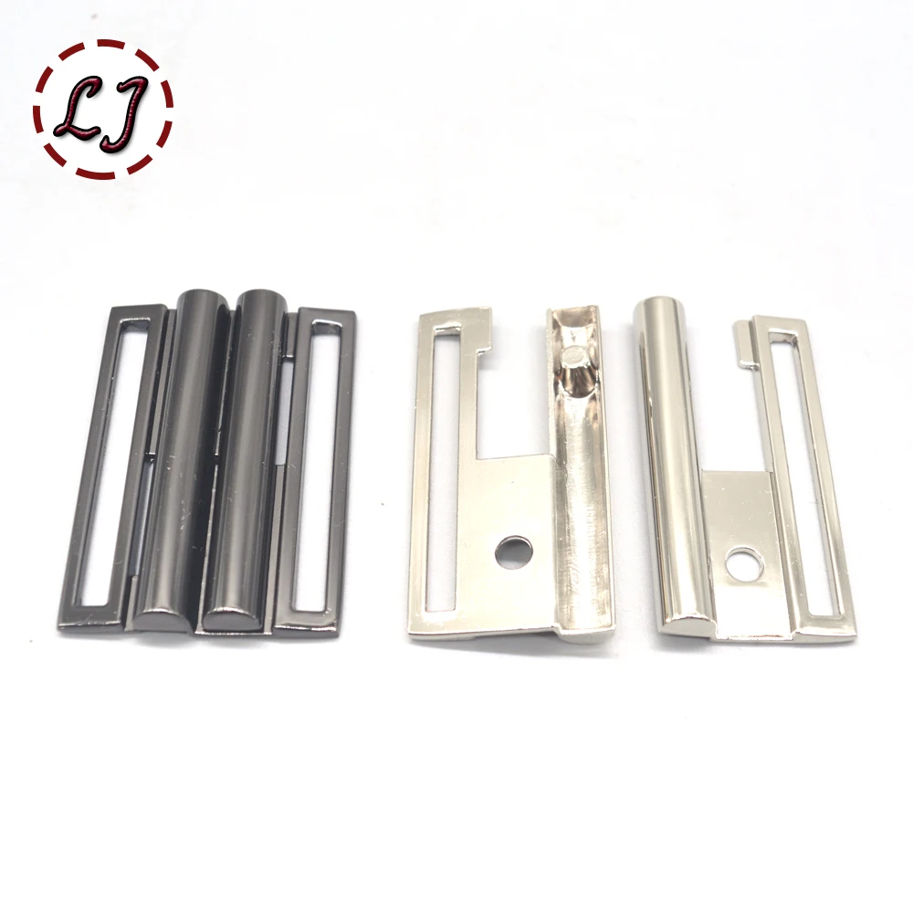 Новый высокого качества золотого серебряного черного цвета застежка квадратные