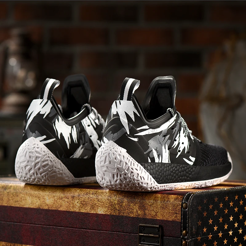 Мужские баскетбольные кроссовки boost Harden Vol.2 AH2217 черно-белые спортивные кроссовки размер 40-46