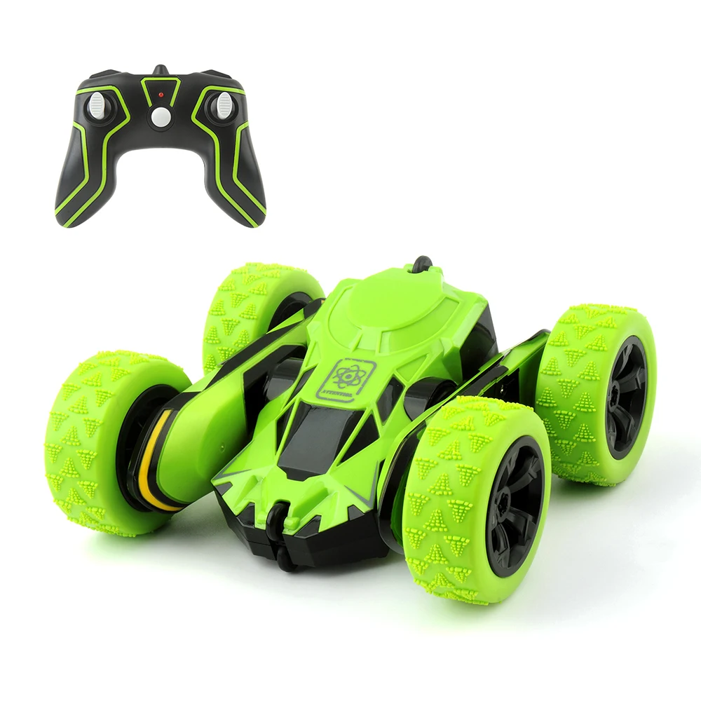 HB 1/28 RC Stunt Car 2.4Ghz Remote Control Off Road Electric Race Double Sided 360 toys for children | Игрушки и хобби