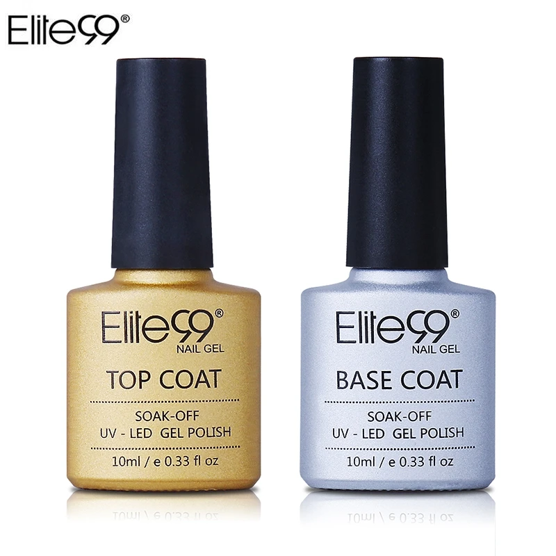 Elite99 Soak Off Гели для ногтей Лаки гель лак комплект 3 шт. Кофе коричневый УФ пилочка